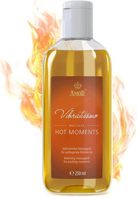 “Hot Moments”: Olio Da Massaggio Riscaldante E Lenitivo, Olio Dell’Amore Erotico