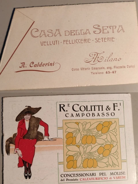 Calendarietti Antichi Misti Collezione Lotto 39 Calendarietti