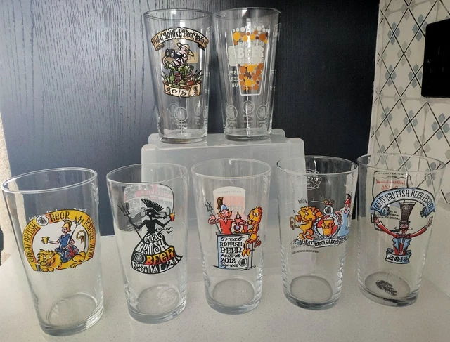 Große britische Bierfestival Pint Gläser - wählen Sie Ihr Glas