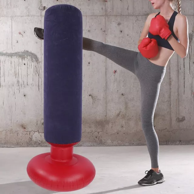 Durable Inflatable Punching Bag Boxing Column For Children Adults