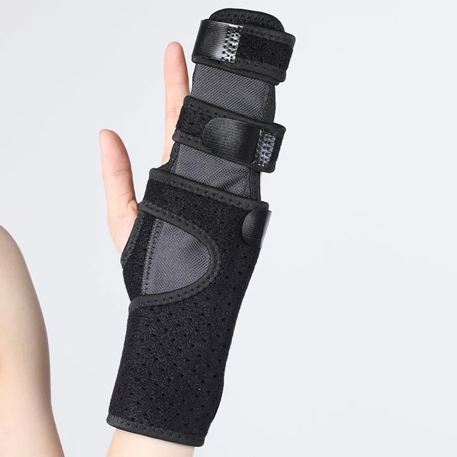 Riel de muñeca orificio de ventilación protege la muñeca