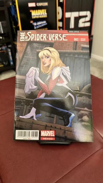 Edge of Spider-verse 2 MEXICO Greg Land cover Mexican Variant 1st Spider-Gwen 3