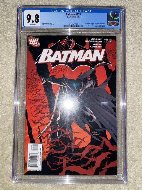BATMAN #655 CGC 9.8 NM/M 1st DAMIAN WAYNE | LOWEST BUY IT NOW 656 SPIDER-MAN 300