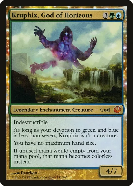 Kruphix, God of Horizons NM English - MTG Journey into Nyx Magic the Gathering