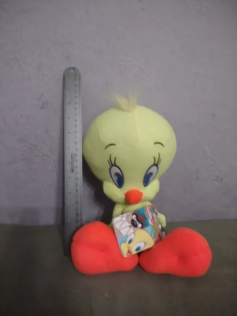 Looney Tunes Neon Yellow Tweety Plush *NWT*