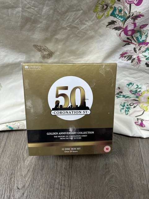 CORONATION STREET DVD 12 Disc Box Set Golden Anniversary Collection NEW ...