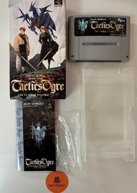 TACTICS OGRE NINTENDO Super Famicom SNES Game Boxed With Manual £17.99 ...