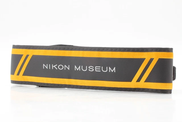 [Nuevo] Correa de cámara Nikon Museo Nikon FM2 40 aniversario amarilla JAPÓN
