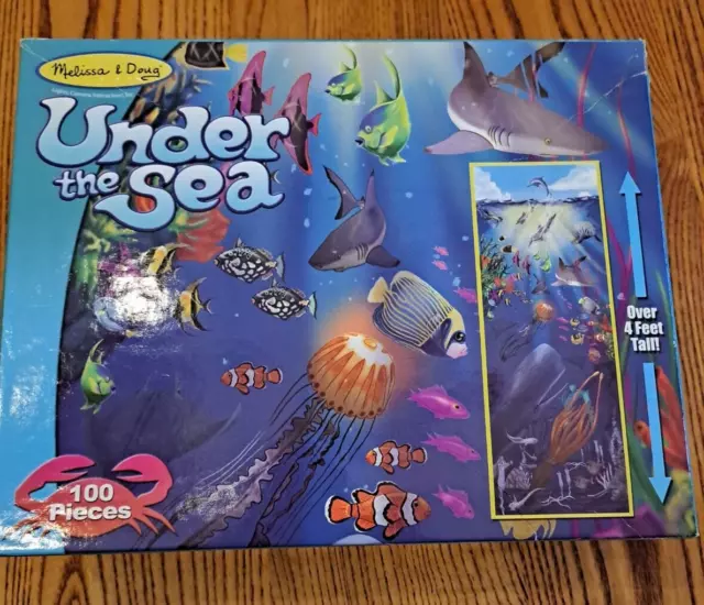Melissa & Doug Under The Sea Extra Large 100 piece  Floor Puzzle