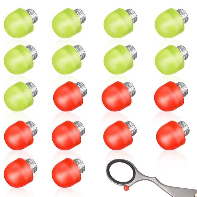20 pz forbici per capelli colorate silenziatore accessori forbici paraurti ricambio suono