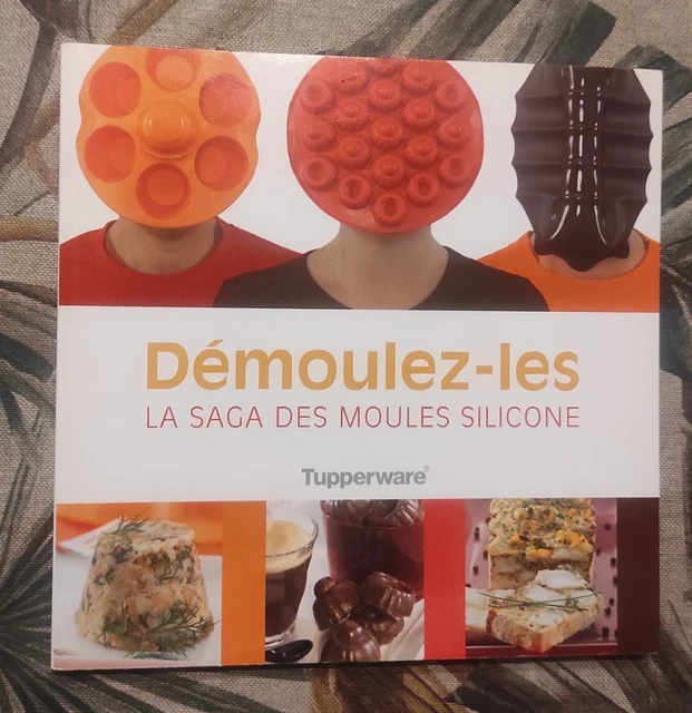 Moule Silicone Tupperware Dômes – Violet, Avec Livre De Recettes, Neuf Sans Boîte