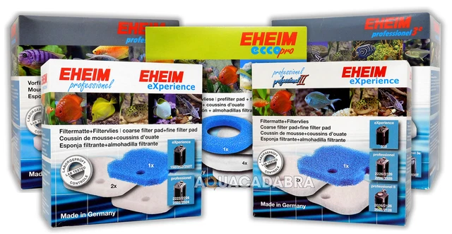 Eheim Filter Foam & Floss Pad Set For Ecco/Pro2/Pro3 External Fish Tank Media