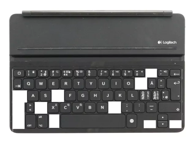 TA3 Touches pour clavier Logitech Ultrathin Keyboard Cover I5