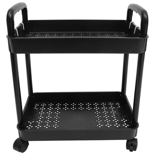 Carrello Multiuso Ruote Scaffale Portaoggetti Libreria Salvaspazio Grigio Chiaro 80967659