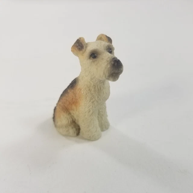 Vtg Irish Lakeland Cesky Welsh Wire Fox Terrier Dog Figure