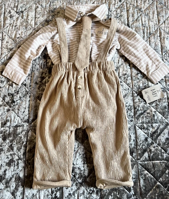 Set outfit intelligente per bambini età 3-6 mesi matrimonio, formale, casual nuovo con etichette