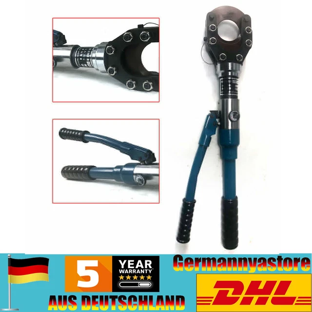 Forbici idrauliche per cavi taglierina utensile per cavi forbici per cavi rame 70 kN Φ 50 mm