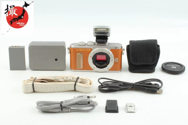 SH: 101 【TOP MINT】 Olympus PEN E-PL8 16.1MP Digital Camera Body Only From Japan
