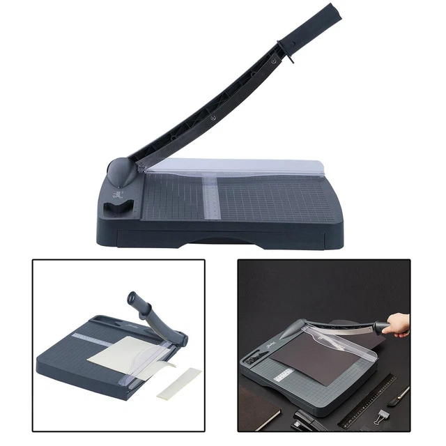 Tagliacarte Manuale Taglierina per foto di sicurezza a ghigliottina
