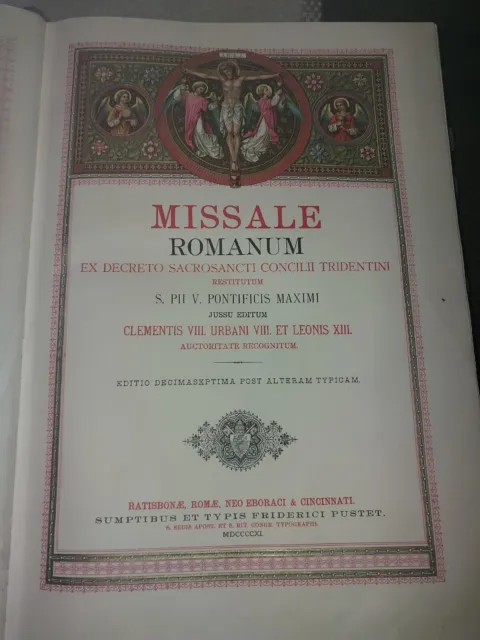 Missale Romanum 1910