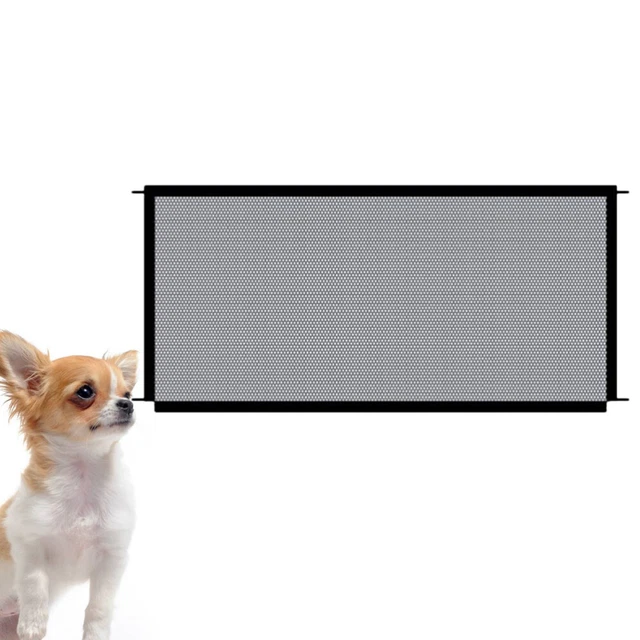 DOG MESH GATE Underground Fence Car Divider Dogs Travel Foldable £11.77