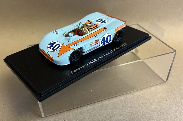 Achetez S9246 - Spark 1:43 SPARK Porsche 908-2 Spider #274 3Rd Targa Florio 1969 R.Stommelen H.Herrmann S9246 ( - Voiture de Courses