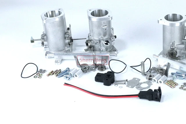 Twin 40IDA Throttle Body TPS 40mm IDA Weber & Dellorto Solex Solex Carb W Rail