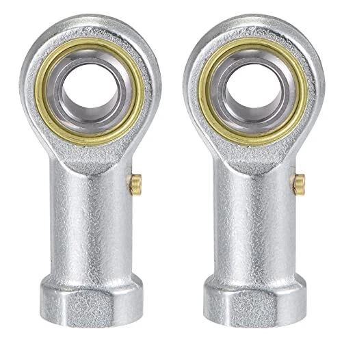 uxcell 2pcs PHS10 Spherical Rod End Bearing 10mm Bore Self-Lubricated Joint B...