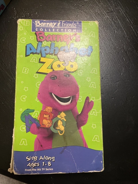 BARNEY - BARNEYS Alphabet Zoo (VHS, 1994) £3.24 - PicClick UK