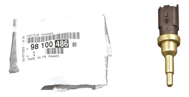 Sonde de température de liquide de refroidissement d'origine Peugeot 207...