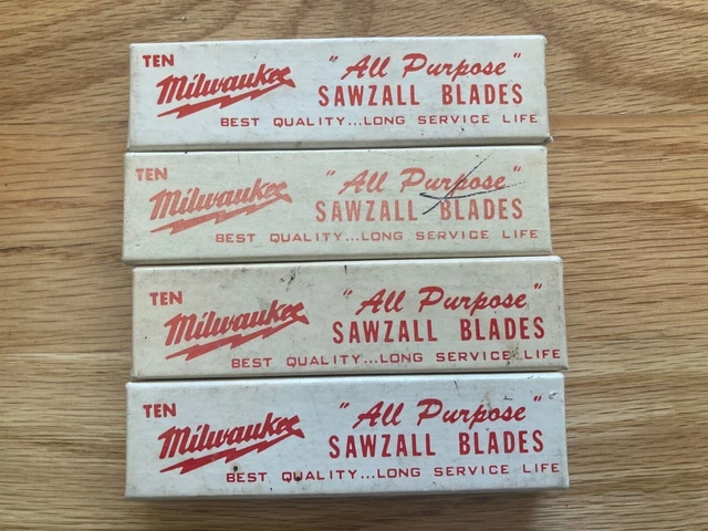 40-pk 48-00-1061 Milwaukee 6T, Sawzall Blades 3-1/2" 