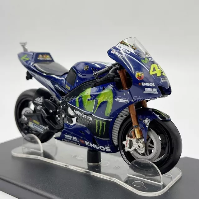 Moto miniature Collection Valentino Rossi 1/18eme MOTOGP Yamaha M1 2017