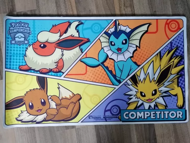 Pokémon TCG Eeveelutions Playmat - EUIC 2023 Competitor