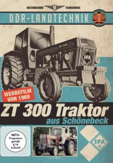 DDR-Landtechnik 1969: ZT 300 Traktor aus Schönebeck   (NEU & OVP)