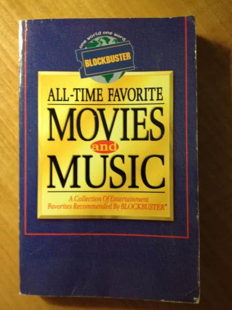 Blockbuster All-Time Favorite Movies and Music (paperback) store#2845