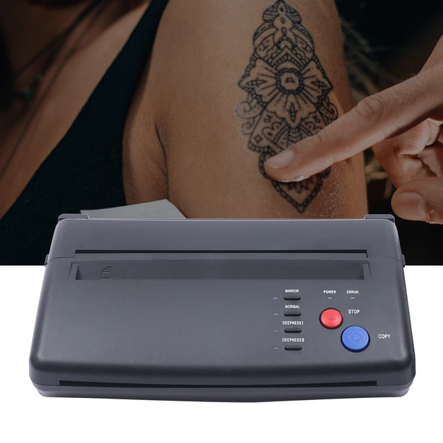 OZER M08Pro Imprimante De Pochoirs De Transfert De Tatouage Sans Fil Imprimante Thermique Copieur De Tatouage Machine Copieur Sans Encre Portable