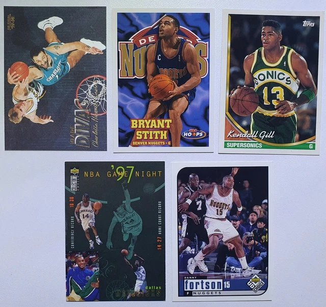 Super Lot Vintage De 10 Magazines Maxi Basket Des Années 90 Avec Posters à L'intérieur !