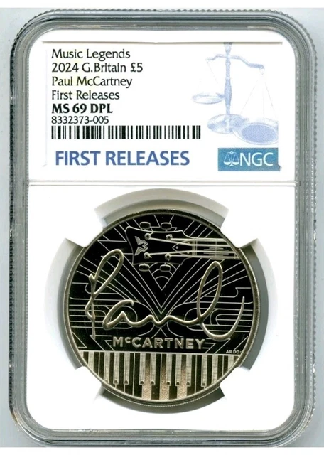 2025 GREAT BRITAIN 5Pd Queen's Panther Ngc Ms67 Dpl Tudor Beasts