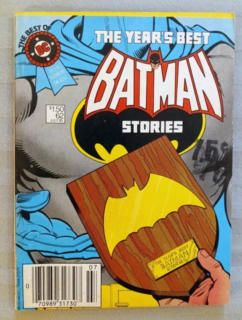 Best Of Dc Blue Ribbon Digest #62, Year's Best Batman Stories, 1985