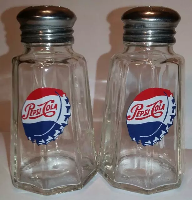 A Charming Set of 2 Pepsi Cola Salt and Pepper Shakers 102
