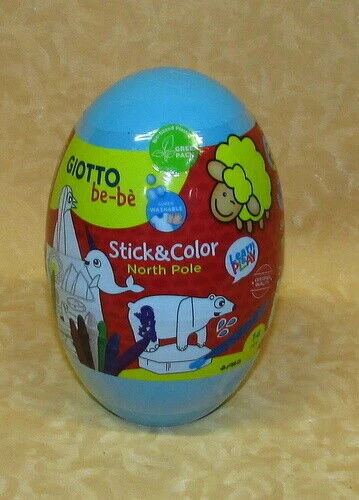 STICK & COLOR EGGS GIOTTO Bebè NORTH POLE POLO NORD
