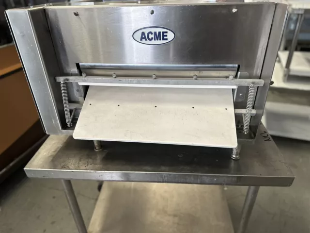 https://www.picclickimg.com/6aEAAOSwVHJlRWFt/Dmx-Acme-1-Pass-Dough-Bench-Sheeter-Roller.webp