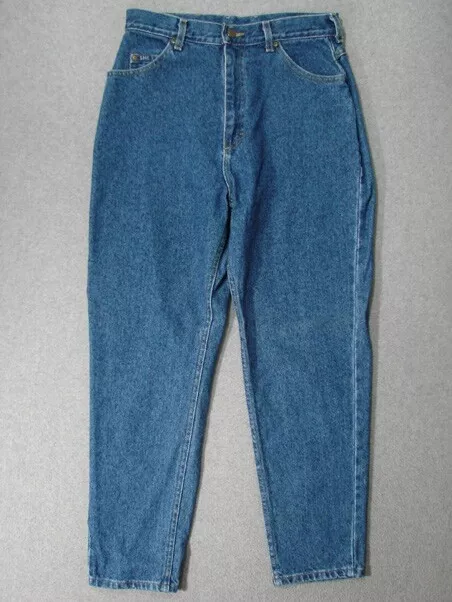 TD13405 **LEE** HIGH WAIST RELAXED FIT WOMENS JEANS sz12P