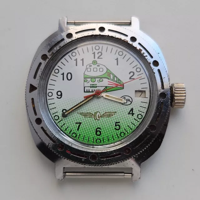 Orologio raro dell'URSS Vostok Amphibia Original Automatic Diver 2414A -...