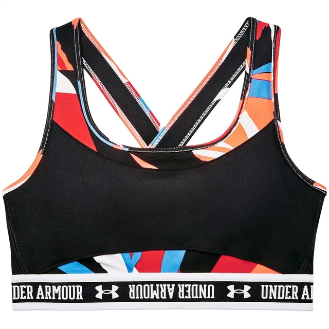 Reggiseno Under Armour Donna Crossback Medio Impatto Sport Allenamento Palestra Fitness