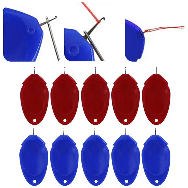 Kit Enfile-aiguilles Ergonomique - 14 Pièces, ABS, Pour Couture, Broderie, Personnes âgées
