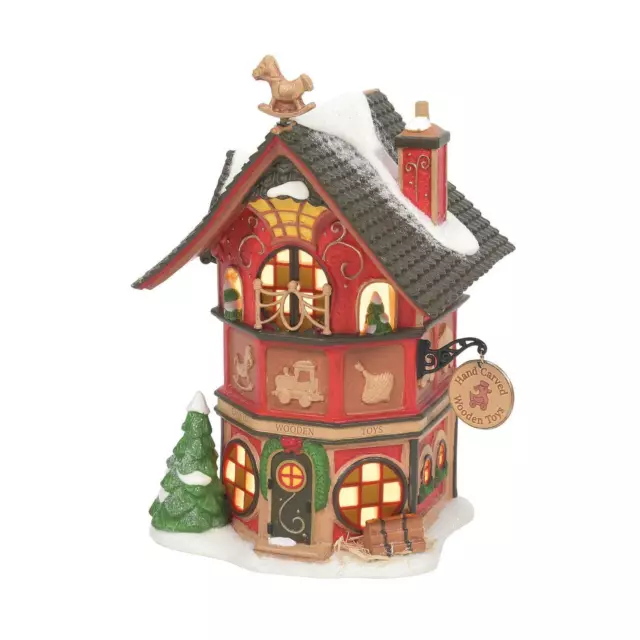 Department 56 North Pole Series: North Poles Finest Wooden Toys 6009828