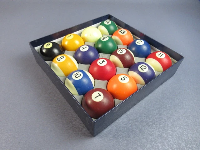 Ejoyous 22 Pièces Ensemble De Boules De Billard, Boules De Billard De Billard, Boules De Billard, Boule De Billard 52,2 Mm/2,1 Pouces Pour Table De