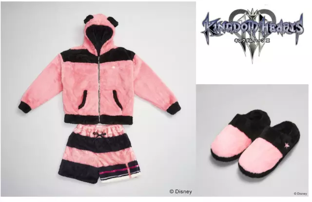 Kingdom Hearts KAIRI Fluffy Room Wear & Shoes Set of 2 Square Enix Official