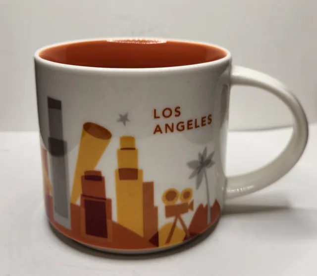Starbucks YOU ARE HERE SERIES Coffee LOS ANGELES 2016 Cup Mug 14 oz